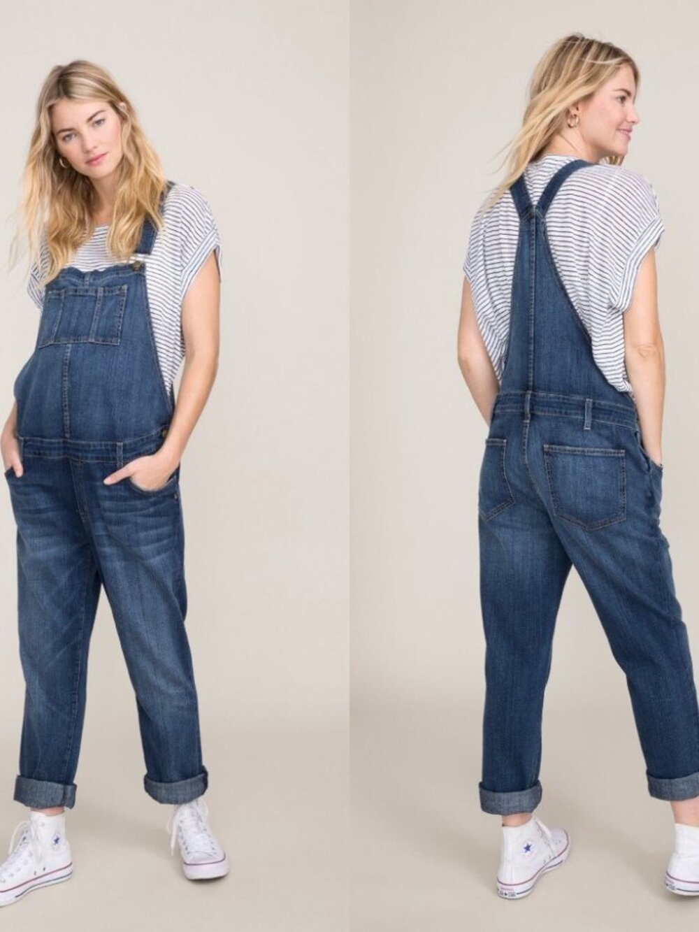 Current Elliot x Hatch Easy Denim Maternity Overall Size 0